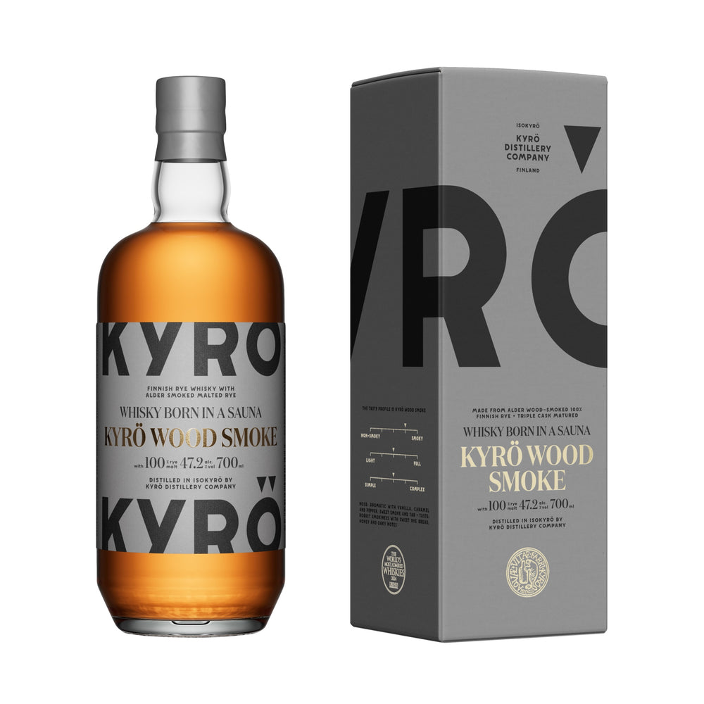 Kyrö Wood Smoke 700 ml with gift box
