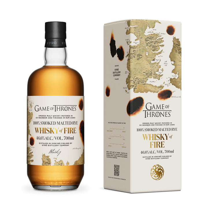 Whisky of Fire with its gift box